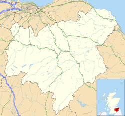 Edin's Hall Broch is located in Scottish Borders