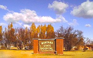 Montana State Hospital entrance