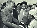 1963-11 1963 刘少奇访问朝鲜 崔庸健陪同