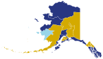 Alaska Republican Presidential Caucuses Election Results by State House District, 2016