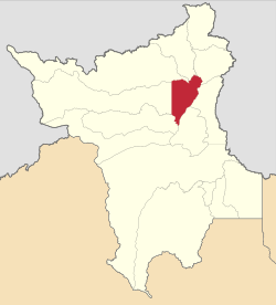 Location of Boa Vista in the State of Roraima