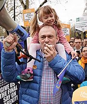 Ed Davey Peoples Vote Rally 2019