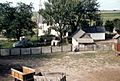 Farm house and Barn yard, Marion County, IA, 1957