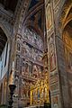 Florence, Santa Croce, apse, Legend of the True Cross, frescoe cycle by Agnolo Gaddi, 1385-1387 north