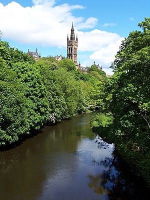 Glasgow University Tower - geograph.org.uk - 289598