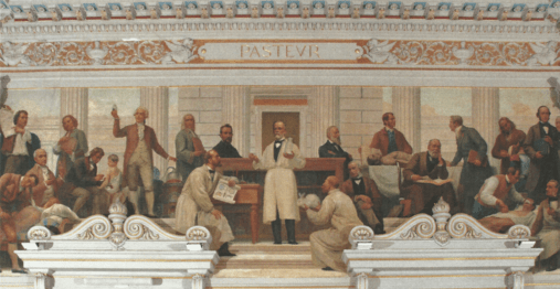 Medicina dos Séculos XVIII e XIX (1906) - Veloso Salgado (Sala dos Actos, FCM-UNL)