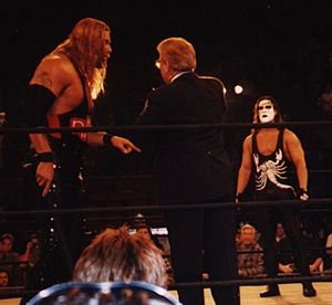 Nash and Sting at Nitro 1998
