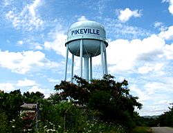 Water tower in Pikeville
