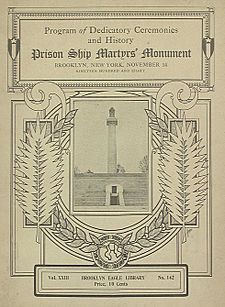 Program of the Dedicatory Ceremonies of the Prison Ship Martyrs Monument (1908)