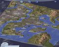 SimCity 4- Rush Hour region view