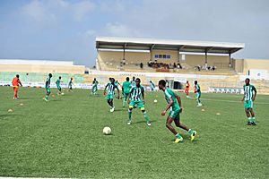 Somalia national team drills for 2018WCQ