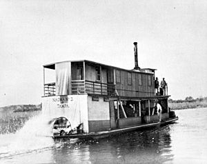 Steamboat "Naoma No. 3" of Tampa on the Kissimmee River