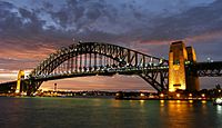 Sydney harbour bridge new south wales