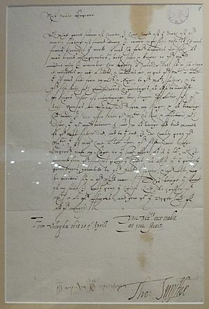 Thomas Smythe's letter to Fedor II (20 april 1605, RGADA) by shakko