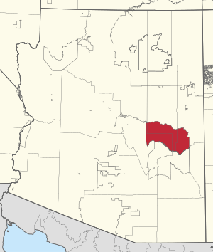 1140R Fort Apache Reservation Locator Map.svg