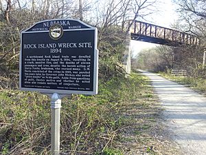 1894 Rock Island railroad wreck crash site, Mar 2012