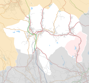 Borough of Rossendale parishes map