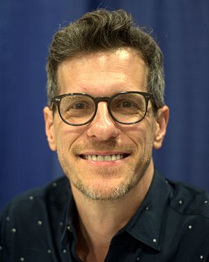 Selznick at the 2018 National Book Festival