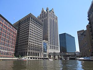 Downtown Milwaukee from the Milwaukee River