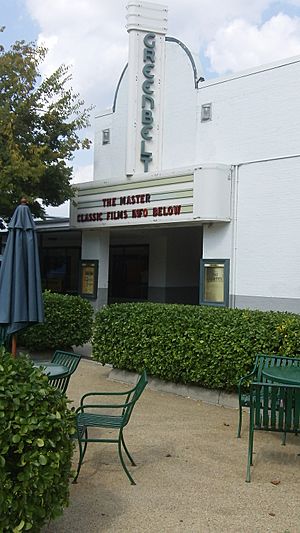 Greenbelt Movie Theater - 1937 Art Deco Style