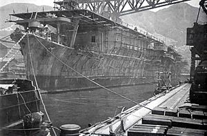 Japanese aircraft carrier Soryu 1937