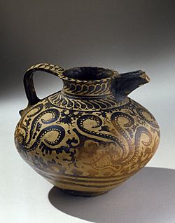 Minoan Decorated Jug, ca. 1575-1500 B.C.E. 37.13E