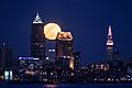 Moon over Cleveland (33388400986)