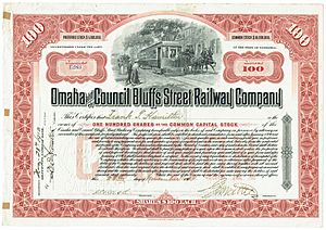 Omaha and Council Bluffs Street Railway 1913