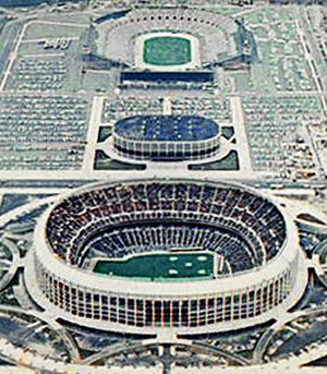 Philadelphia Sports Complex 1973