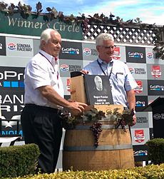 Roger Penske - Sonoma Raceway Wall of Fame - 2015 - Stierch