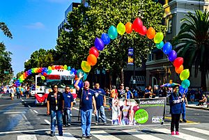Silicon Valley Pride Parade 2016 (cropped)
