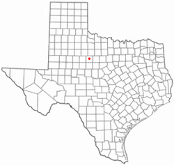 Location of Anson, Texas