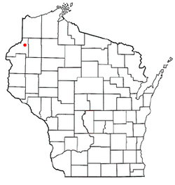 Location of Jackson, Wisconsin