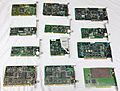 12 early PC network cards