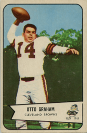 1954 Bowman Otto Graham