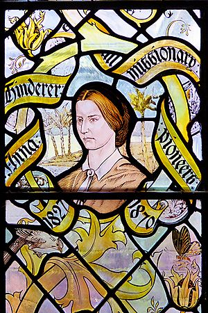 Anna Hinderer Stained Glass at Liverpool Cathedral