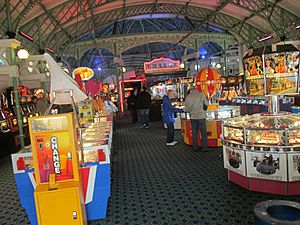 Brighton pier arcade