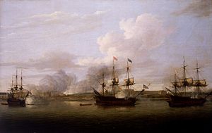 Capture de Chandernagor en 1757 par la Royal Navy.jpg