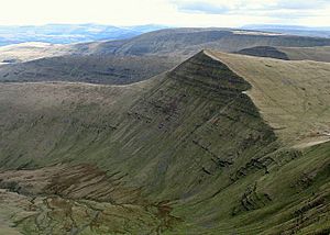 Cribyn and the top of Cwm Sere - geograph.org.uk - 755975