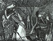 Edward Burne-Jones The Knights Farewell