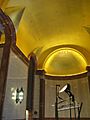 Gold Leafed Ceiling of 190 S LaSalle Lobby