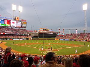 Great American Ballpark View From Behind Home Plate