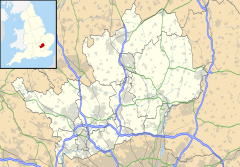 Radlett is located in Hertfordshire