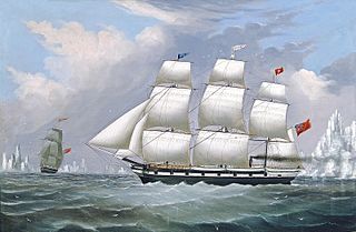 James H. Wheldon - Whaling Ships Diana and Anne in the Arctic