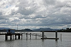 Photograph of Kohukohu Wharf
