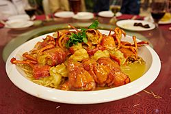 Lobster with soup yi fu noodles.jpg