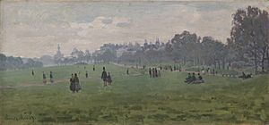 Monet - Green Park, London, 1870 or 1871