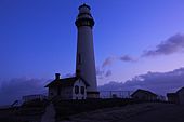 Pigeon Point Lighthouse at Blue hour by Sutanu Mandal