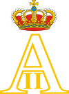 Royal Monogram of Albert II of Belgium