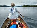 Schroon Lake by canoe